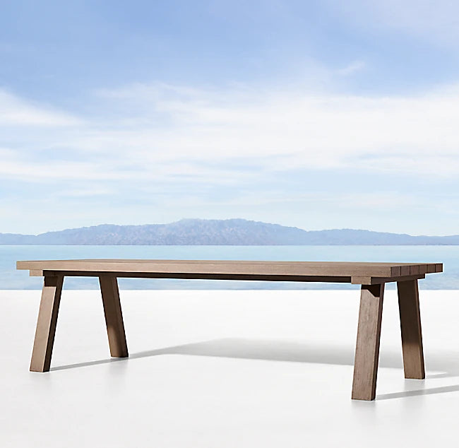 Custom Teak Dining Set Traditional Style Alfresco Outdoor Living Australia