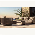 Outdoor Aluminum Sofa Set Rope Weave Alfresco Outdoor Living Australia