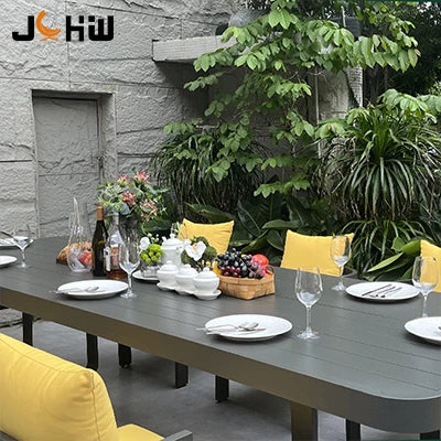Custom Outdoor Furniture Dining Set Modern Alfresco Outdoor Living