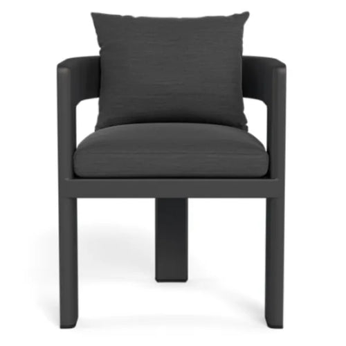 Custom Outdoor Dining Chair Curved Back Aluminum Alfresco Outdoor Living Australia