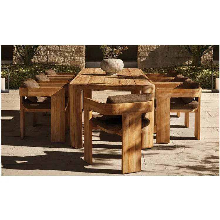 Custom Outdoor Furniture Dining Set Contemporary Alfresco Outdoor Living Australia