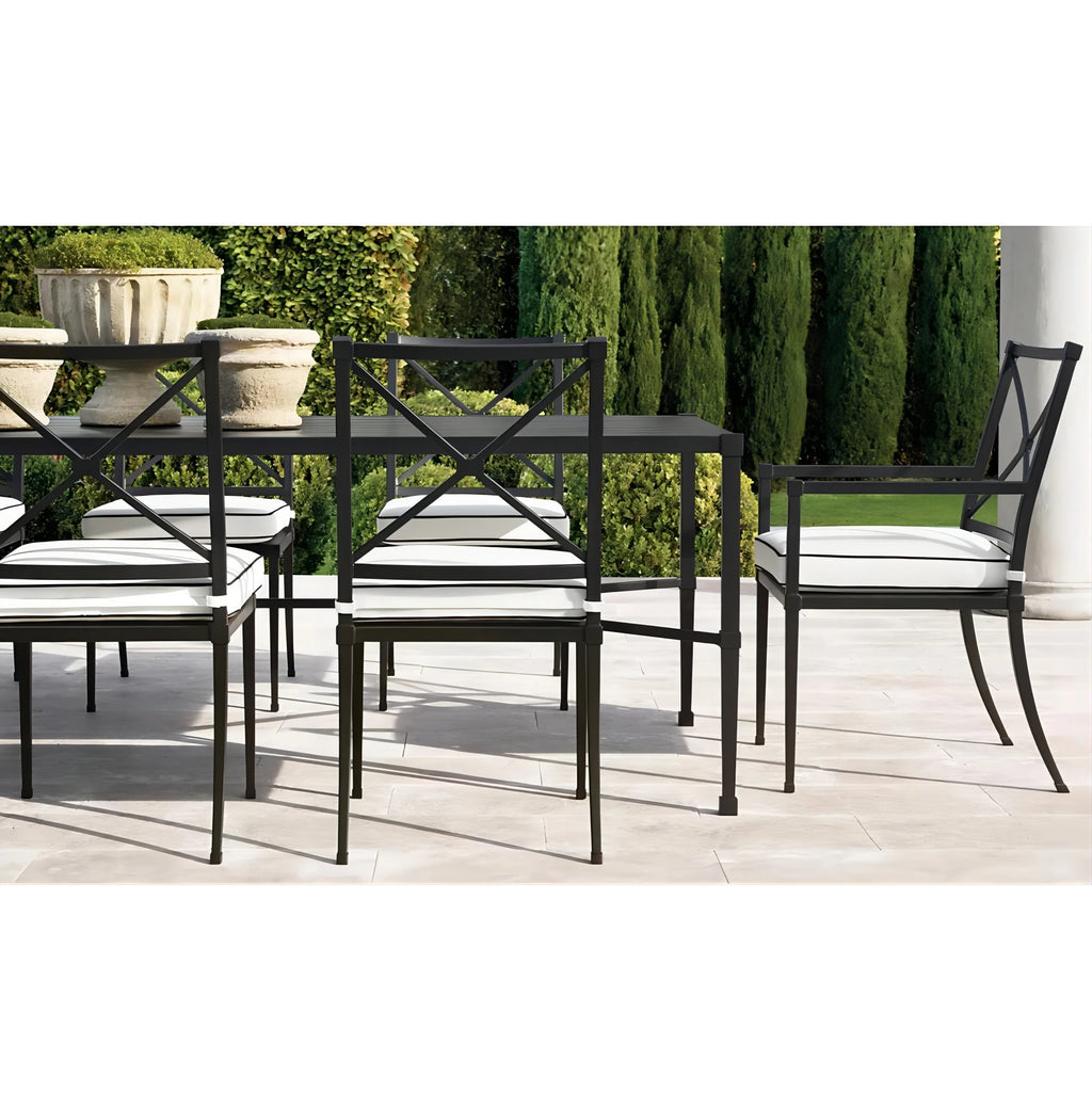 Custom Outdoor Furniture 8-Seat Set Aluminum Alfresco Outdoor Living Australia