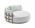 Round Daybed Sun Lounger Italian Style Alfresco Outdoor Living Australia