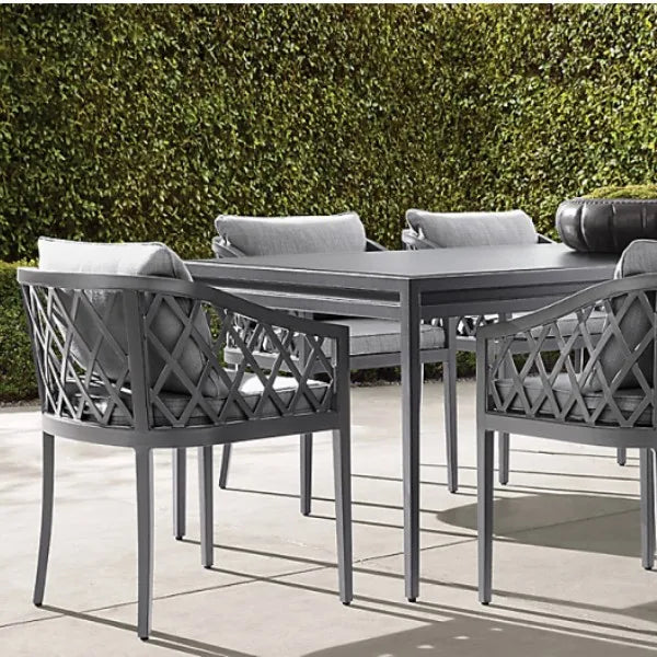 Designer Outdoor Dining Set Rectangle Alfresco Outdoor Living Australia