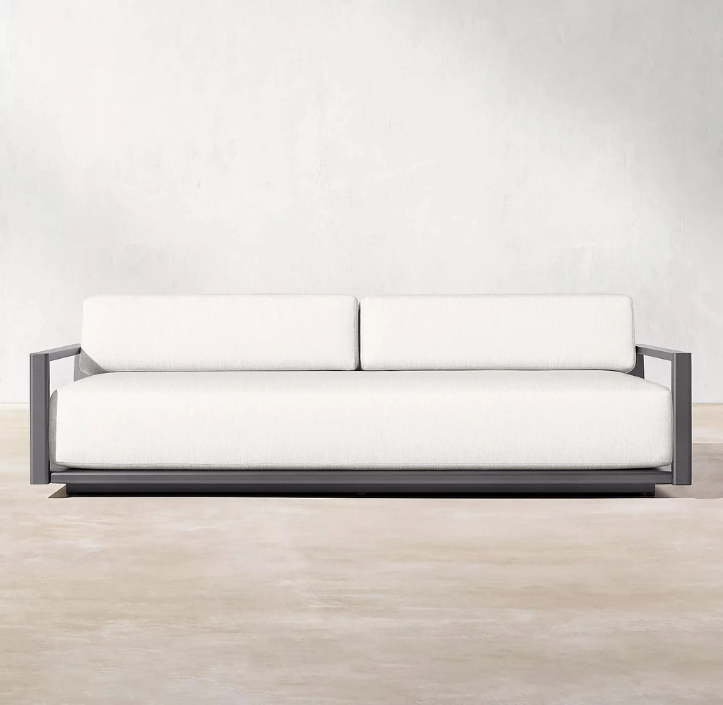 Custom Rattan Garden Sofa Set Modern Woven Aluminum Alfresco Outdoor Living Australia