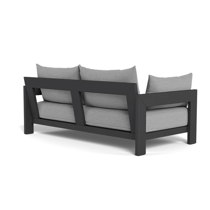 Custom Outdoor Furniture Double Seat Aluminum Sofa Modern Alfresco Outdoor Living Australia