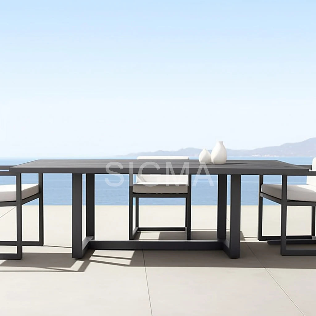 Custom Outdoor Furniture Dining Set Modern Alfresco Outdoor Living Australia