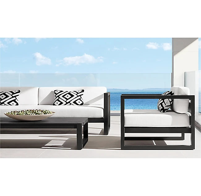 Custom Outdoor Furniture Sofa Set Modern Architectural Alfresco Living Australia