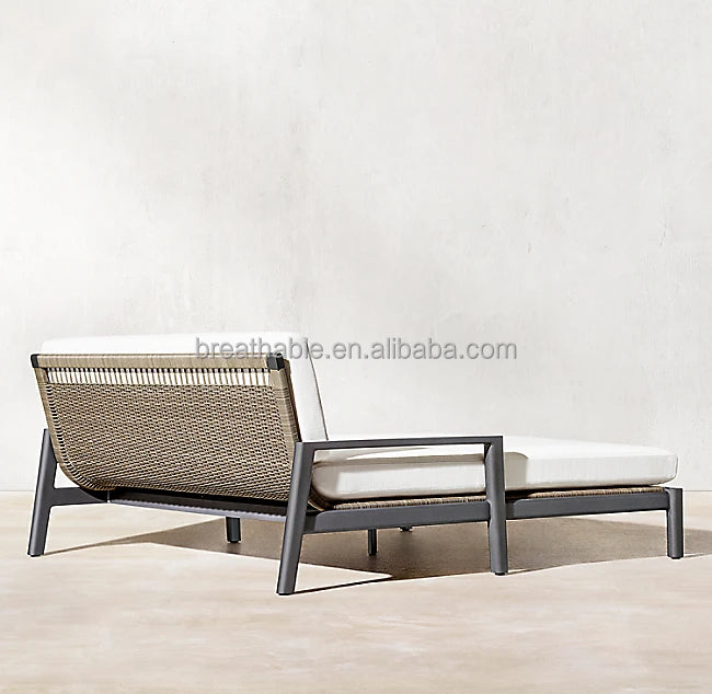 Double Seat Sun Lounger Furniture Contemporary Alfresco Outdoor Living Australia