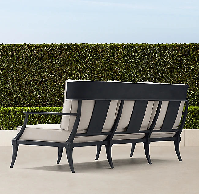 Custom Outdoor Furniture Cast Aluminium 5-Seat Set Alfresco Outdoor Living Aus