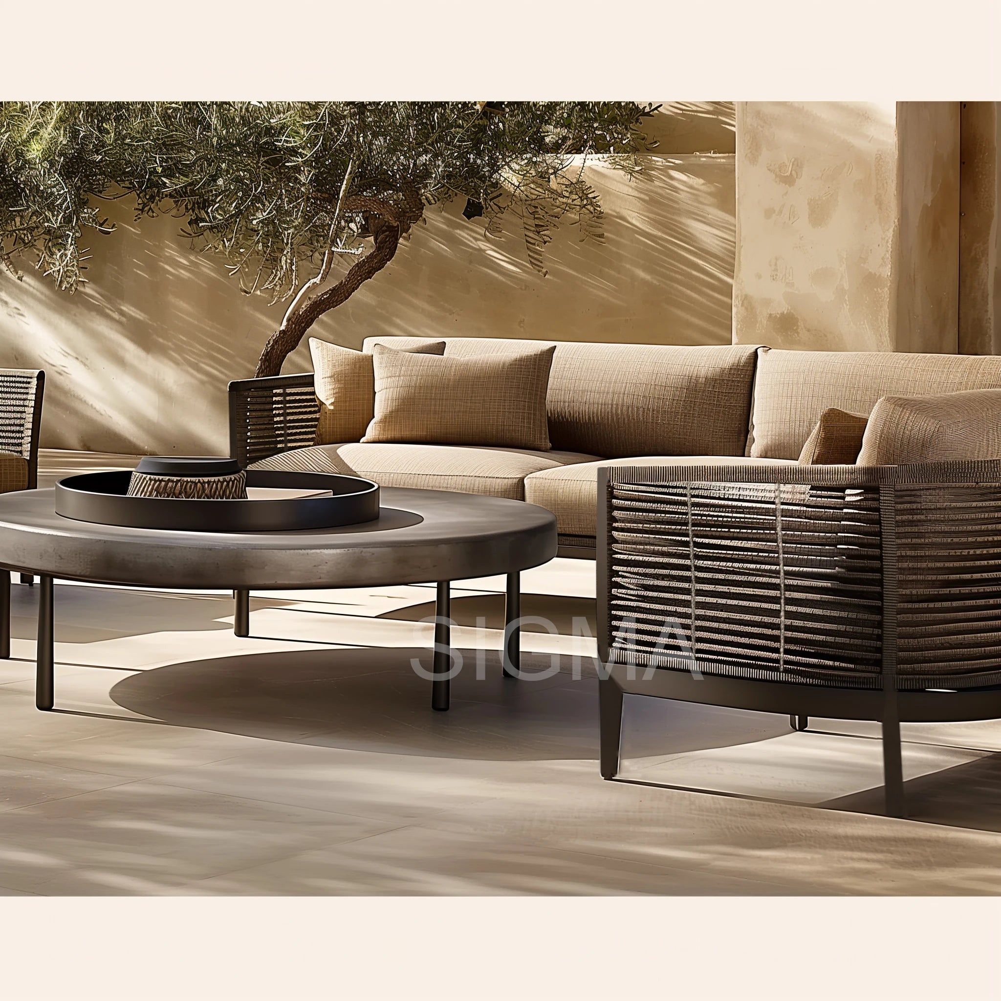 Custom Outdoor Furniture Aluminum Dining Set Contemporary Alfresco Outdoor Living Australia