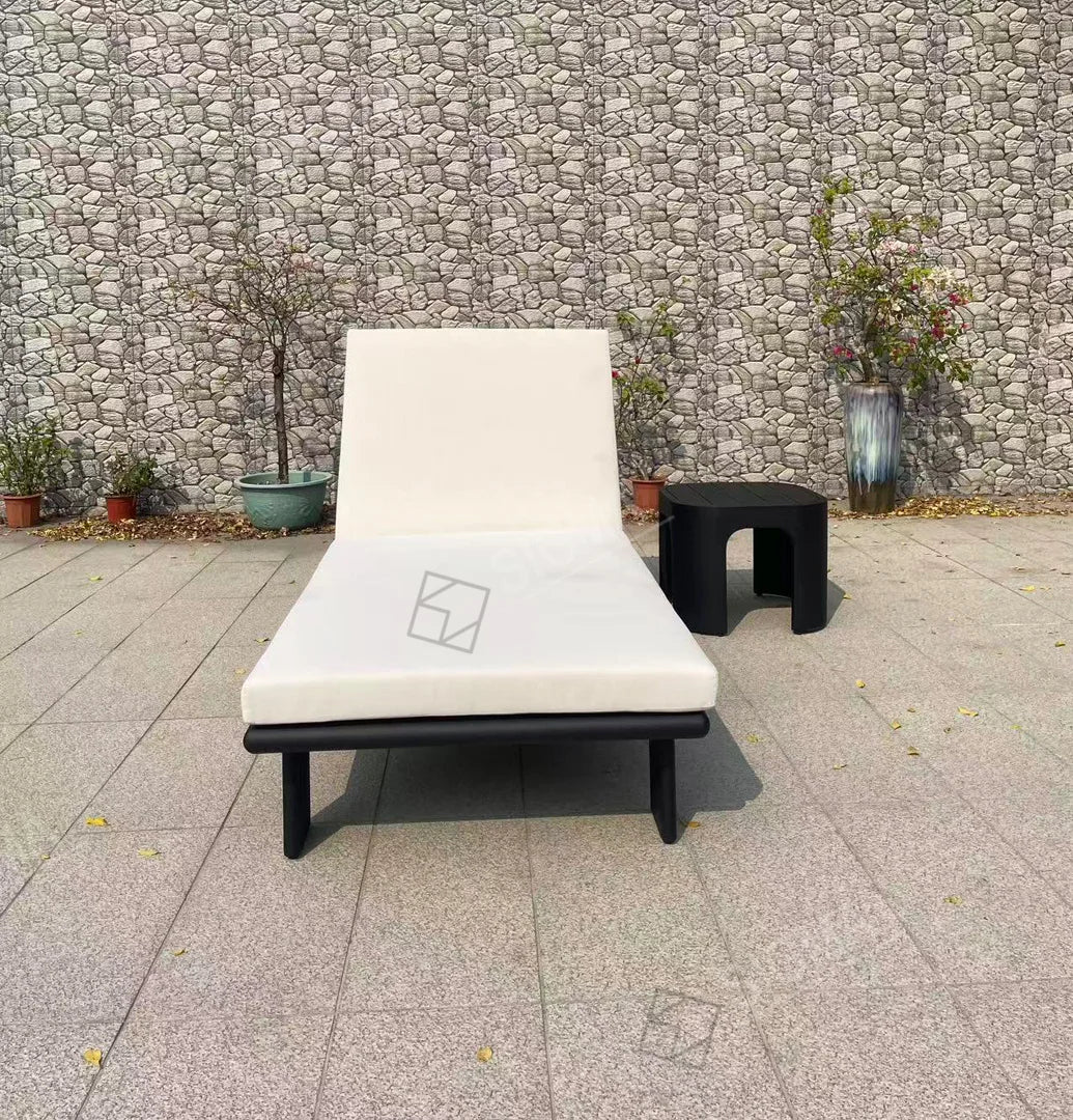 Aluminum Sun Lounger Contemporary Custom Alfresco Outdoor Living Australia