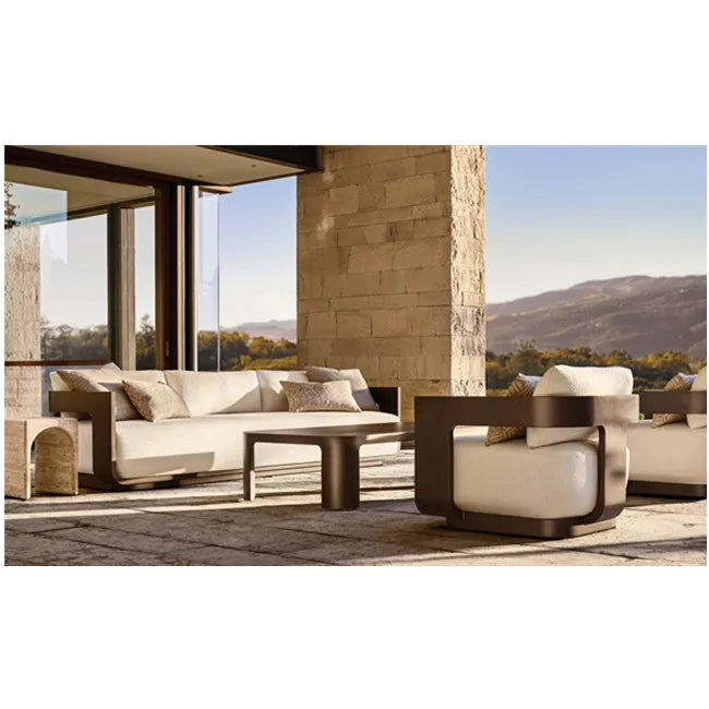 Custom Outdoor Furniture Sofa Set Contemporary Alfresco Outdoor Living Australia