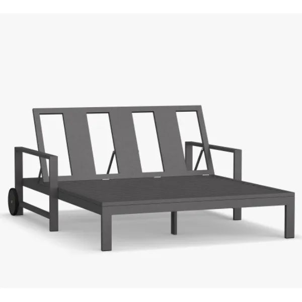 Custom Outdoor Furniture Double Seat Daybed Aluminum Alfresco Outdoor Living Australia