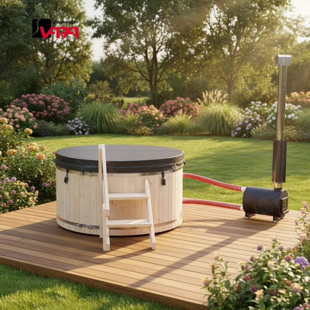 Red Cedar Hot Tub Barrel Sauna Alfresco Outdoor Living Australia