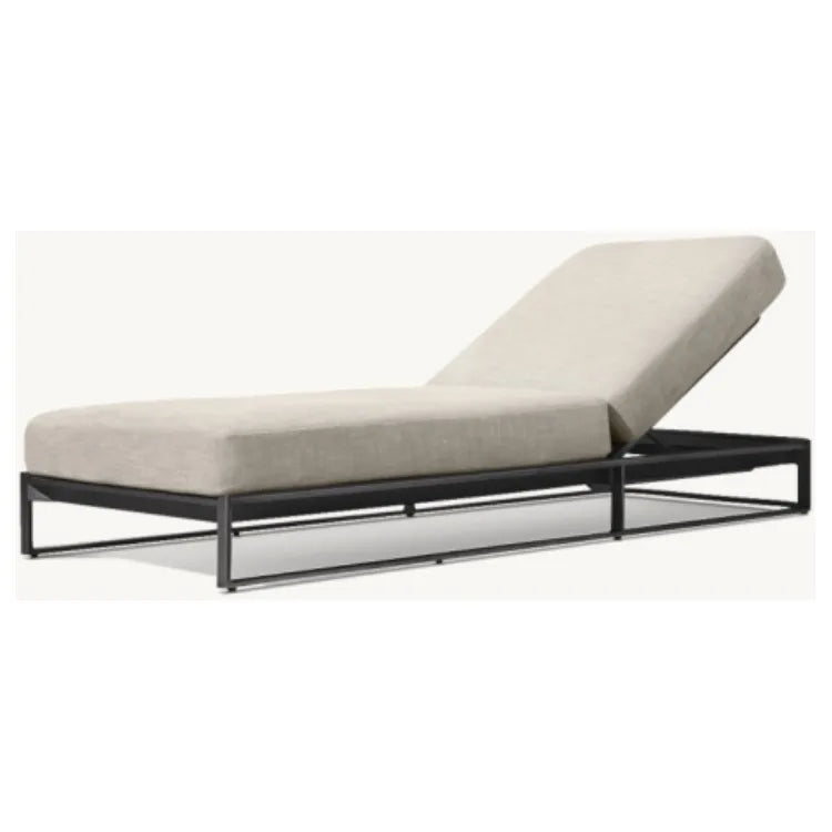 Contemporary Aluminum Sun Lounger Adjustable Daybed Alfresco Outdoor Living Australia