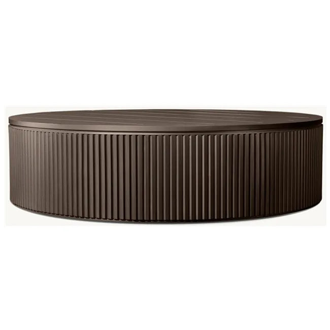 Custom Outdoor Coffee Table Round Modern Alfresco Outdoor Living Australia