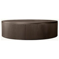 Custom Outdoor Coffee Table Round Modern Alfresco Outdoor Living Australia