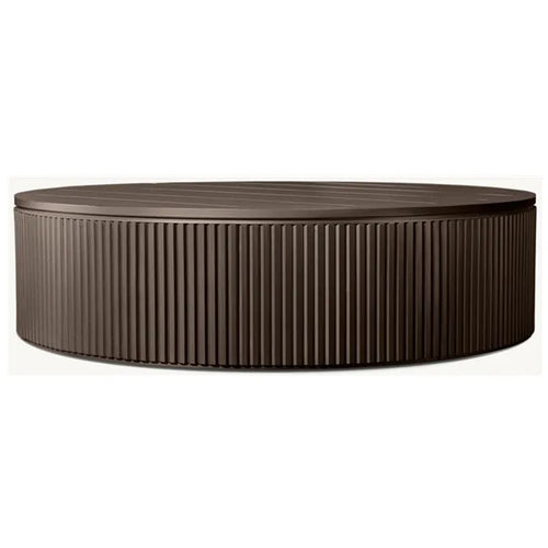 Custom Outdoor Coffee Table Round Modern Alfresco Outdoor Living Australia