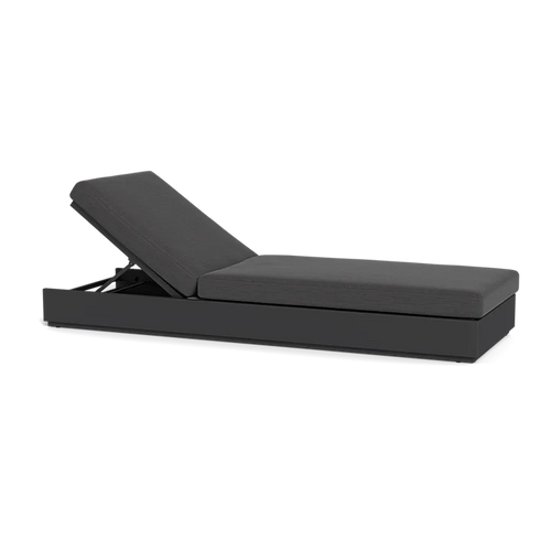 Aluminum Chaise Lounger Modern Plinth Base Alfresco Outdoor Living Australia