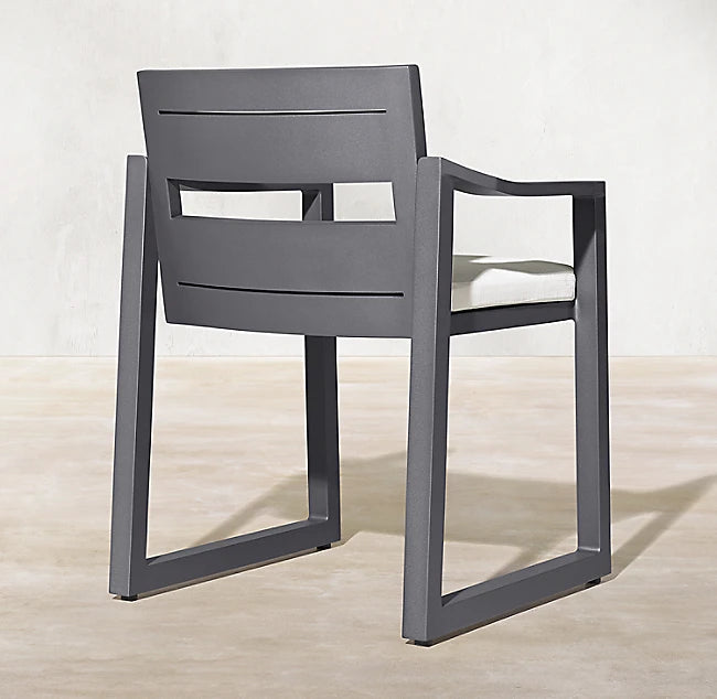 Custom Aluminium Dining Armchair Traditional Alfresco Outdoor Living Australia