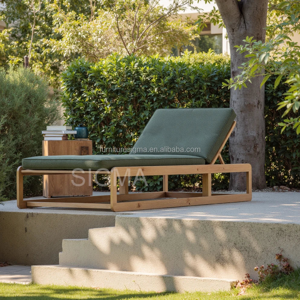 Custom Outdoor Furniture Metal Sunbed Handcrafted Architectural Alfresco Outdoor Living Australia