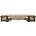 Custom Outdoor Furniture U-Shape Sofa Modern Alfresco Outdoor Living Australia