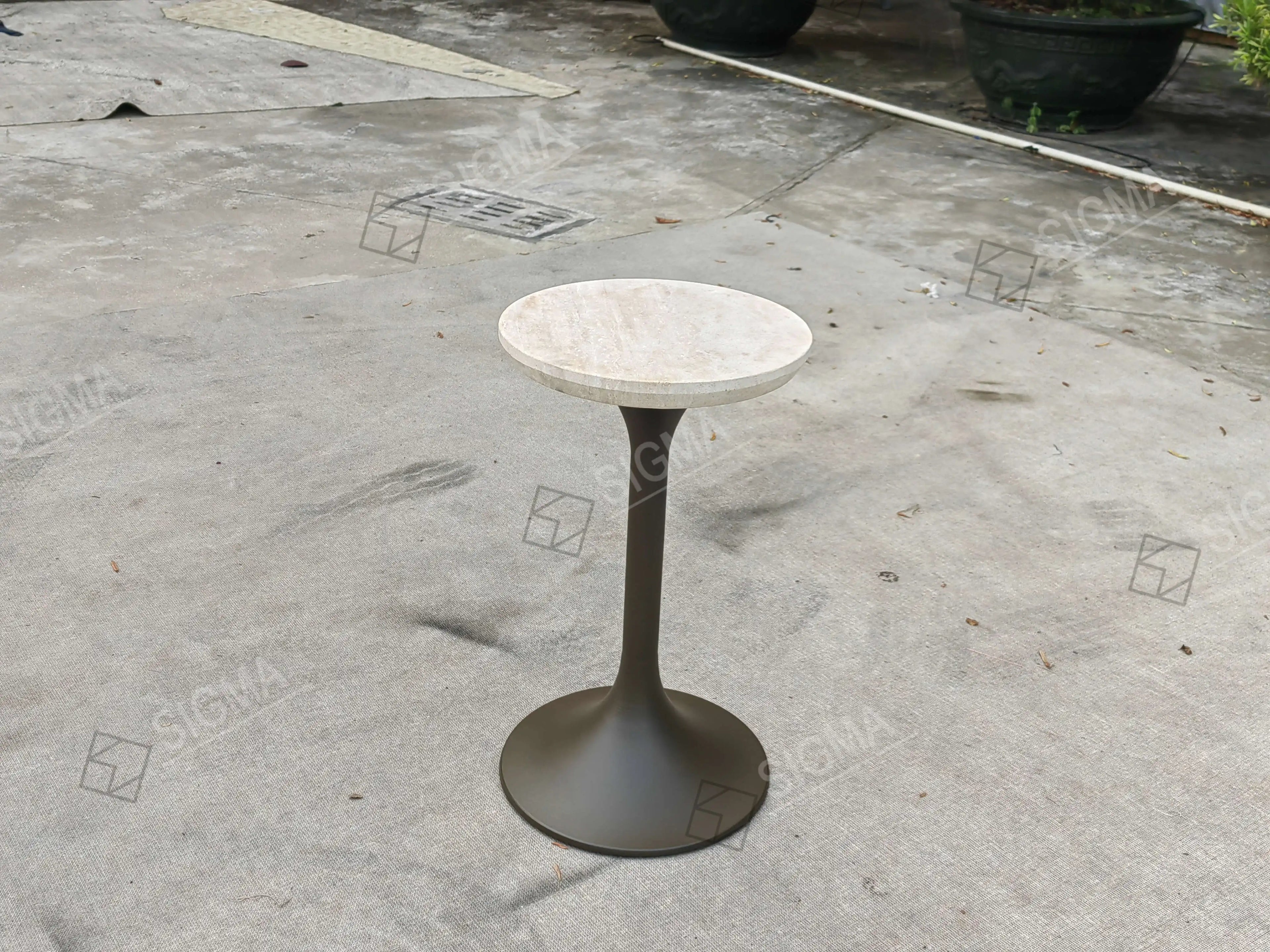 Marble Top Side Table Contemporary Custom Alfresco Outdoor Living Australia