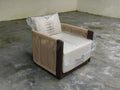 Custom Outdoor Furniture Woven Rope Chair Contemporary Alfresco Outdoor Living