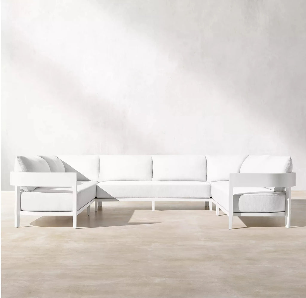Luxury Sectional Sofa Curved Modern Alfresco Outdoor Living Australia