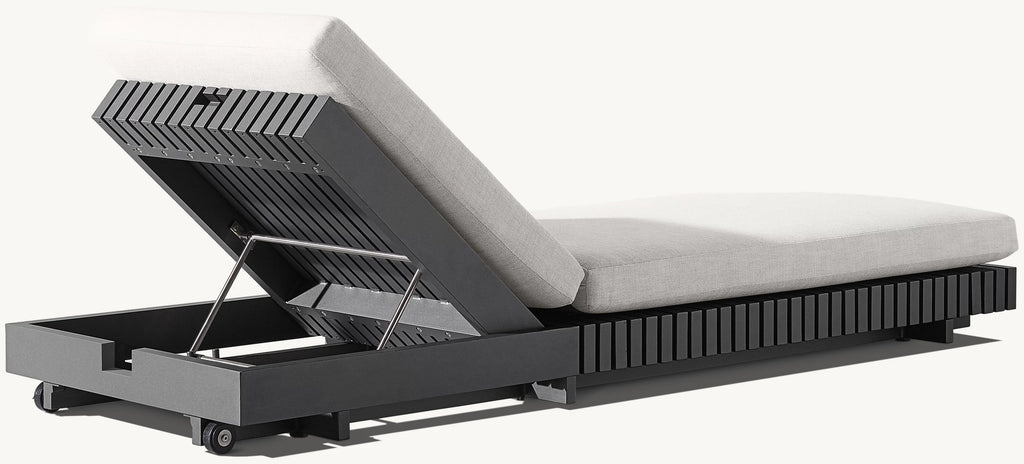 Designer Outdoor Sun Lounger Contemporary Aluminium Alfresco Outdoor Living Australia