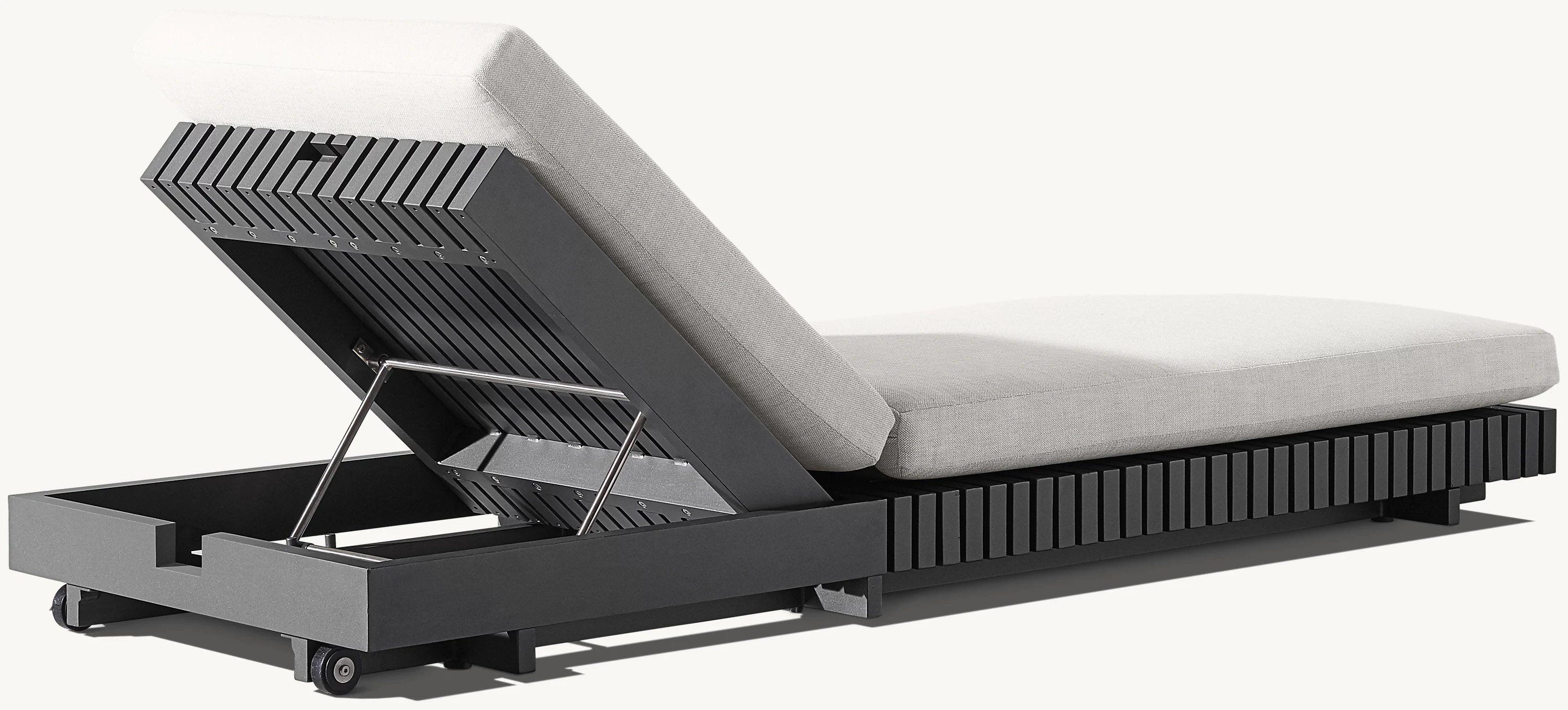 Designer Outdoor Sun Lounger Contemporary Aluminium Alfresco Outdoor Living Australia