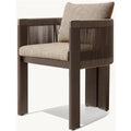 Designer Outdoor Dining Chair Mixed Materials Aluminum Alfresco Outdoor Living Australia