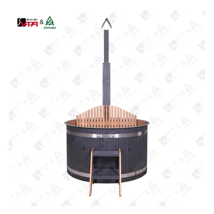 Modern Outdoor Hot Tub Spa PVC 1500mm Alfresco Outdoor Living Australia