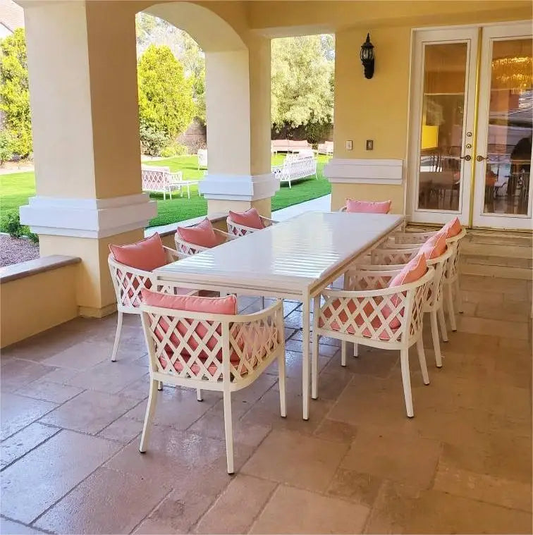 Custom Outdoor Furniture 8-Seater Dining Set Alfresco Outdoor Living Australia