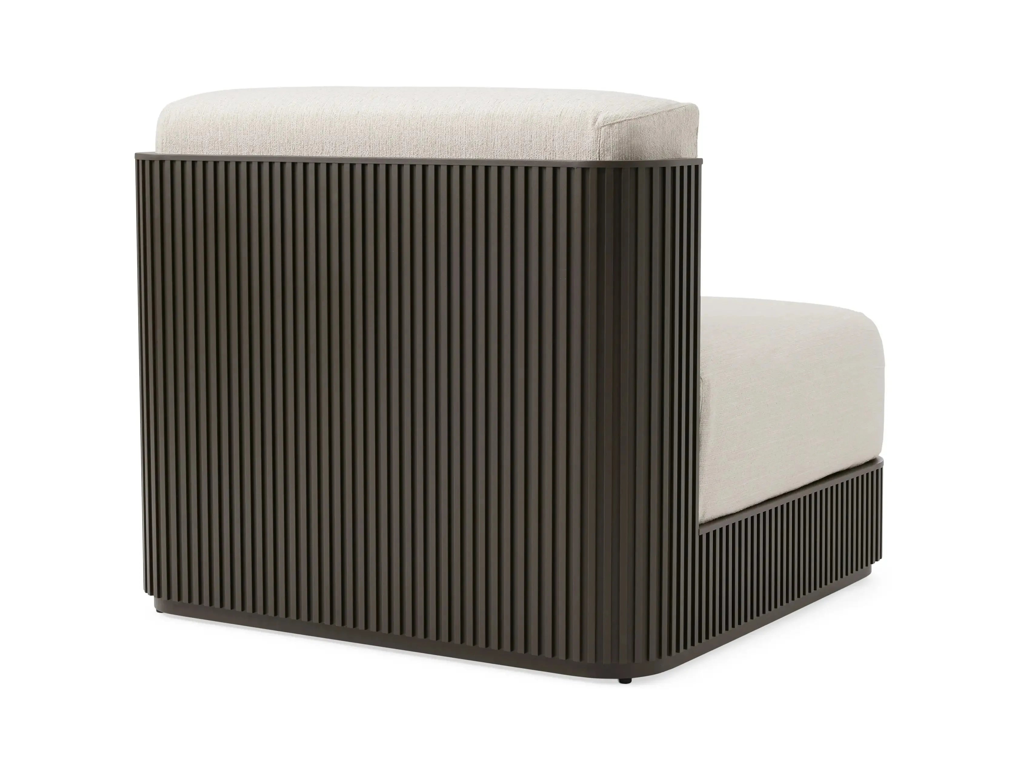 Custom Outdoor Sofa Sectional Strip Style L-Shape Alfresco Outdoor Living Australia