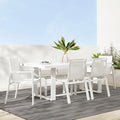 Modern Aluminium Outdoor Dining Set Contemporary Design Alfresco Outdoor Living Australia