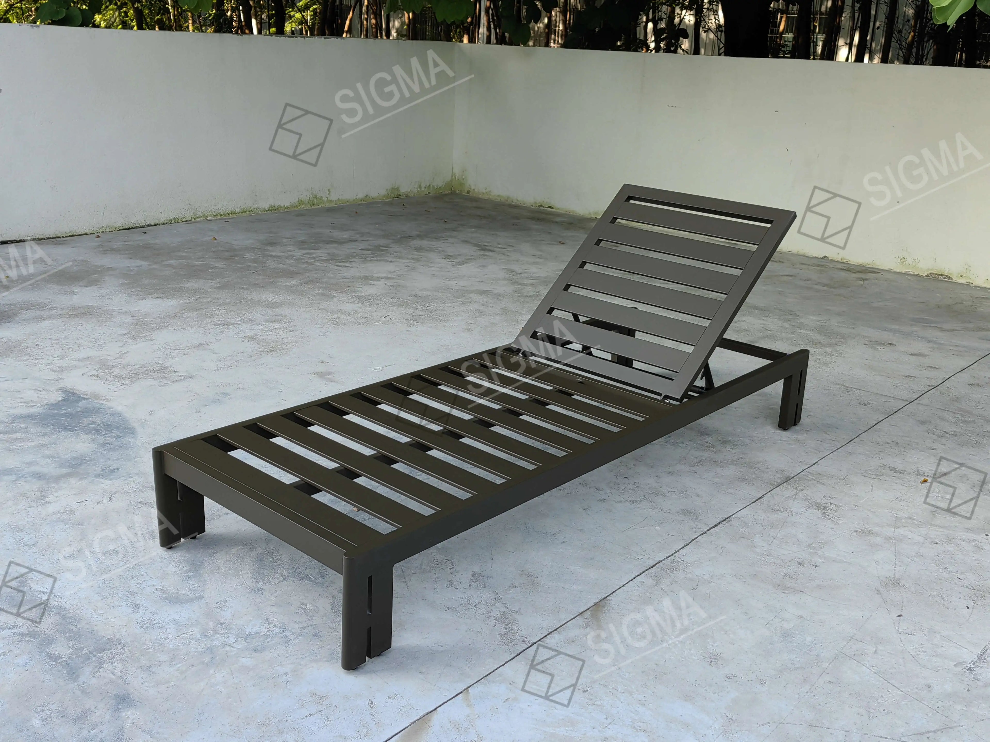 Custom Outdoor Sun Lounger Modern Aluminum Design Alfresco Outdoor Living Australia