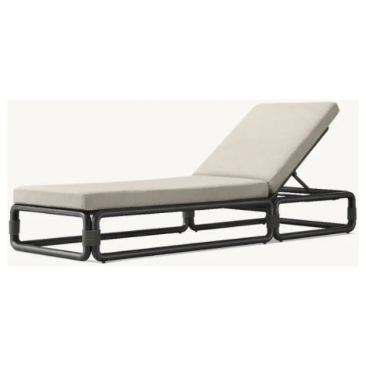 Adjustable Aluminum Sun Lounger Modern Contemporary Alfresco Outdoor Living Australia