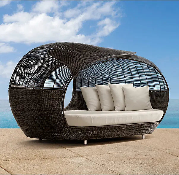 Designer Outdoor Daybed Modern Bird Nest Alfresco Outdoor Living Australia