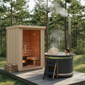 Custom Outdoor Hot Tub Red Cedar Modern Alfresco Outdoor Living Australia