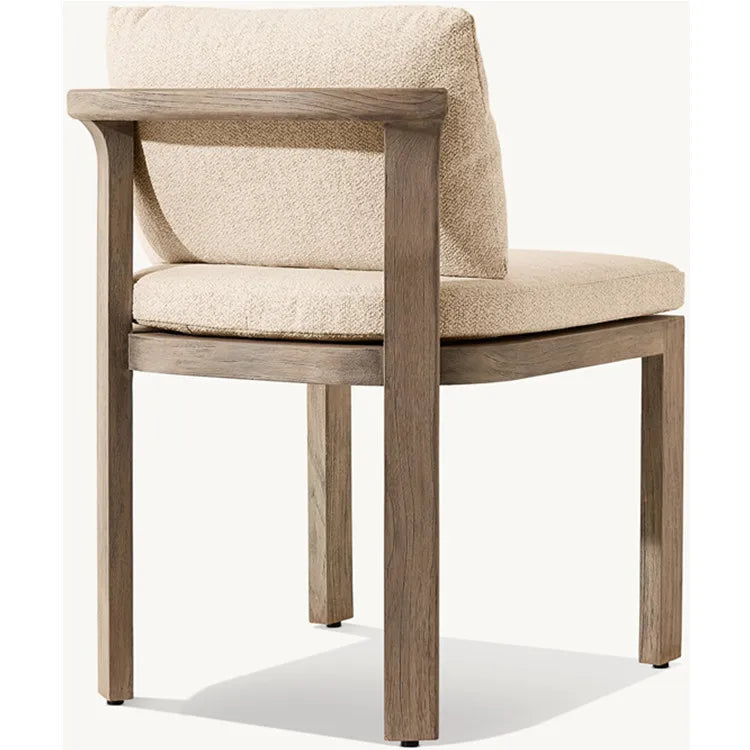 Teak Outdoor Dining Chairs Modern Curved Solid Wood Alfresco Outdoor Living Australia