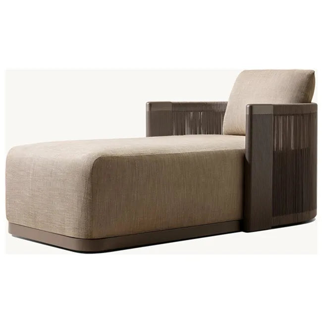 Designer Chaise Sun Lounger Contemporary Rope Alfresco Outdoor Living Australia