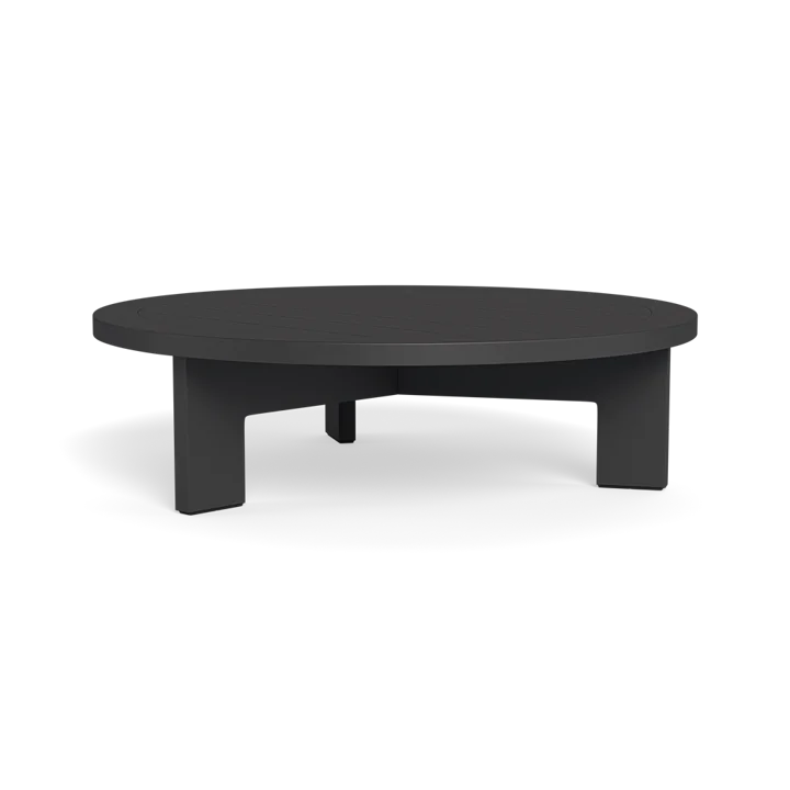 Designer Outdoor Coffee Table Aluminum Round Alfresco Outdoor Living Australia