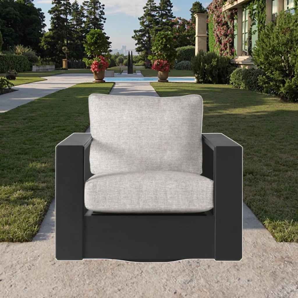 Custom Outdoor Swivel Chair Modern Aluminum Alfresco Outdoor Living Australia
