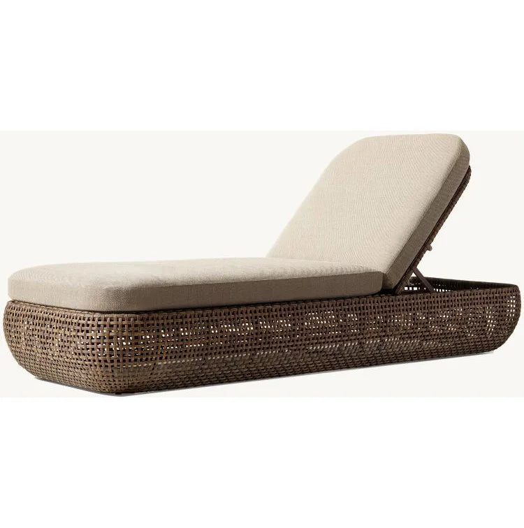 Custom Rattan Chaise Sun Lounger Contemporary Alfresco Outdoor Living Australia