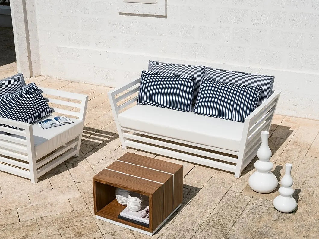 Outdoor Sofa Set Aluminium Modular Modern Minimalist Alfresco Outdoor Living Australia