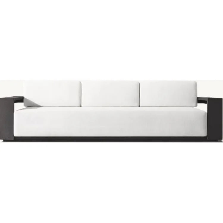 Custom Outdoor Sofa Set Low-slung Geometric Alfresco Outdoor Living Australia