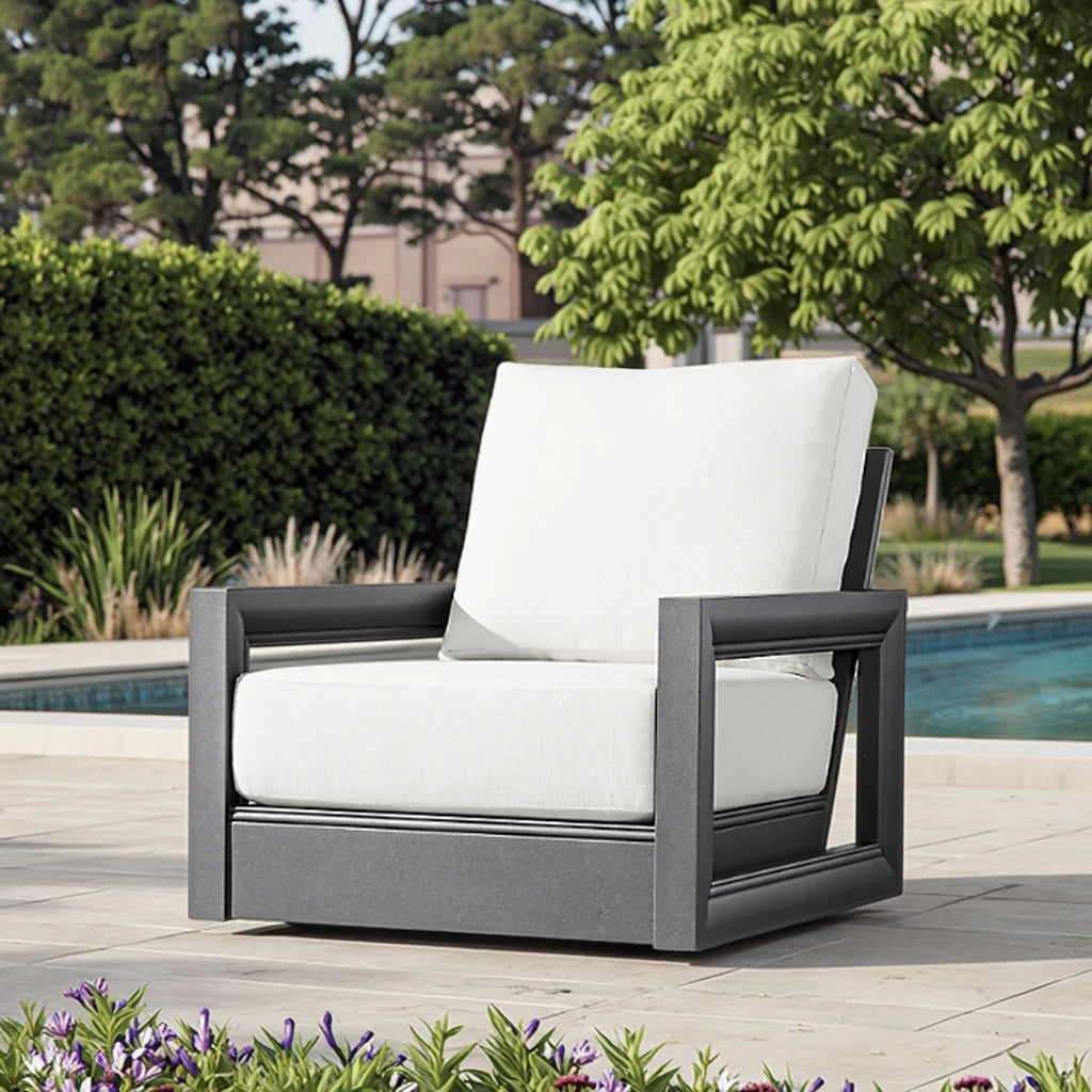 Designer Outdoor Furniture Swivel Chair Architectural Alfresco Outdoor Living Australia