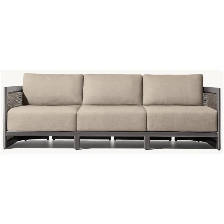 Aluminum Rattan Outdoor Sofa Contemporary Alfresco Outdoor Living Australia